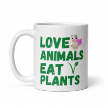 Love Animals Eat Plants Vegan Mug