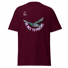 Team Pigeon "be nice...2" t-shirt