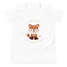Youth Short Sleeve "I'm just a girl who loves foxes" T-Shirt
